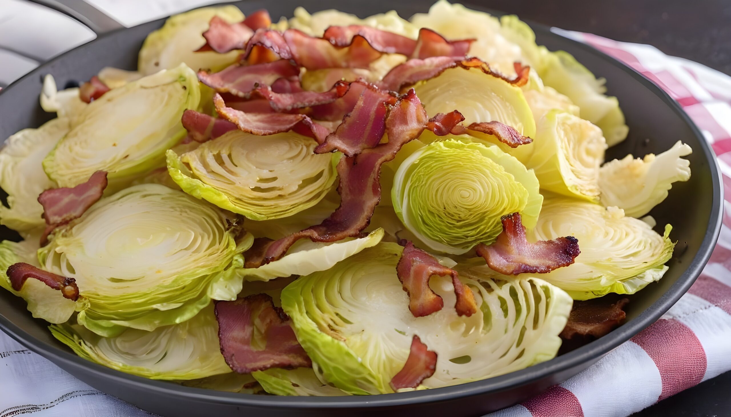 Irish Fried Cabbage With Bacon Aboutyummy