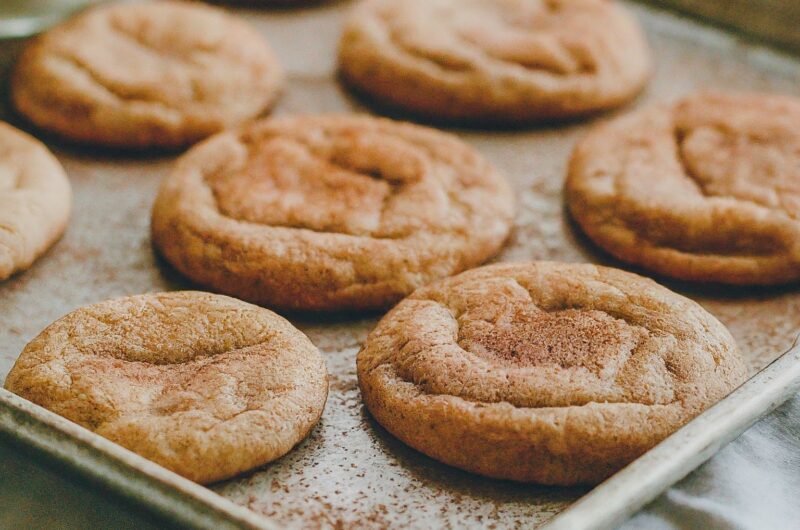 Vegan Snickerdoodle Cookies with the Cinnamon-Sugar Appeal