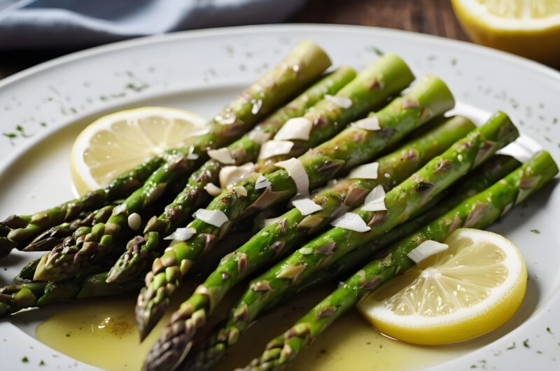 Roasted Asparagus; A Side Dish