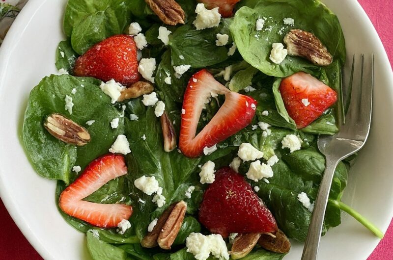 Strawberry Spinach Salad